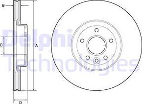 Delphi BG4056C - Jarrulevy inparts.fi