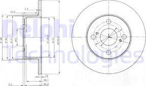 Delphi BG4050 - Jarrulevy inparts.fi