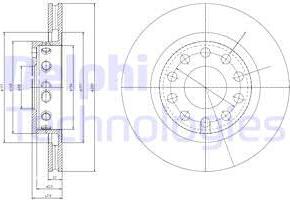 Delphi BG4058 - Jarrulevy inparts.fi