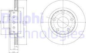 Delphi BG4057 - Jarrulevy inparts.fi