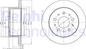 Delphi BG4061 - Jarrulevy inparts.fi