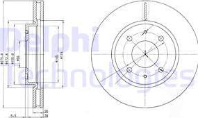 Delphi BG4068 - Jarrulevy inparts.fi