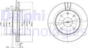 Delphi BG4003 - Jarrulevy inparts.fi