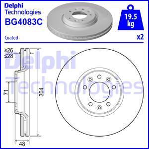 Delphi BG4083C - Jarrulevy inparts.fi