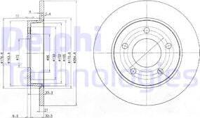 Delphi BG4025C - Jarrulevy inparts.fi