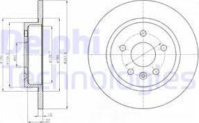 Delphi BG4199C-18B1 - Jarrulevy inparts.fi