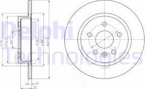 Delphi BG4199 - Jarrulevy inparts.fi