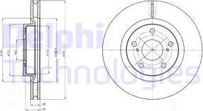 Delphi BG4192 - Jarrulevy inparts.fi