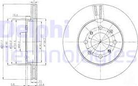 Delphi BG4148 - Jarrulevy inparts.fi