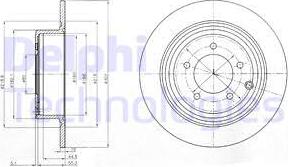 Delphi BG4169 - Jarrulevy inparts.fi