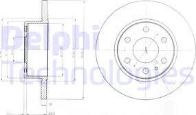 Delphi BG4164 - Jarrulevy inparts.fi