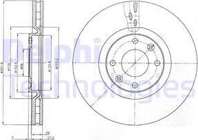 Delphi BG4166 - Jarrulevy inparts.fi