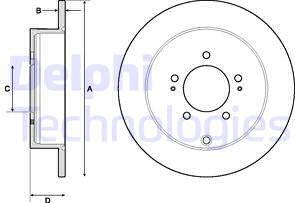 Delphi BG4161 - Jarrulevy inparts.fi