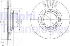 Delphi BG4106 - Jarrulevy inparts.fi