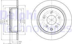 Delphi BG4108 - Jarrulevy inparts.fi