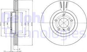 Delphi BG4107 - Jarrulevy inparts.fi