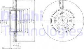 Delphi BG4119 - Jarrulevy inparts.fi