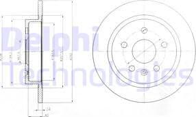 Delphi BG4188-C - Jarrulevy inparts.fi