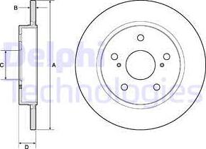 Delphi BG4183 - Jarrulevy inparts.fi