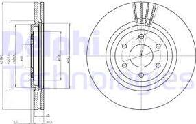 Delphi BG4176C - Jarrulevy inparts.fi