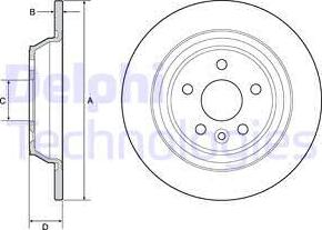 Delphi BG4804C - Jarrulevy inparts.fi