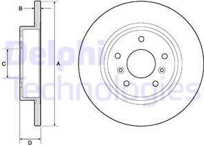 Delphi BG4807C - Jarrulevy inparts.fi