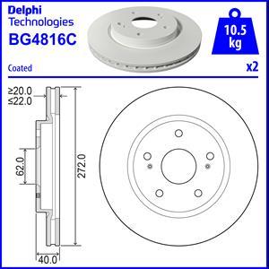 Delphi BG4816C - Jarrulevy inparts.fi