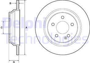 Delphi BG4811C - Jarrulevy inparts.fi