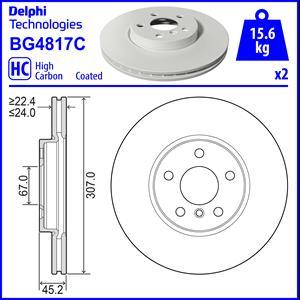 Delphi BG4817C - Jarrulevy inparts.fi