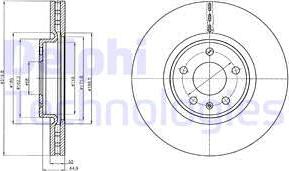 Delphi BG4346 - Jarrulevy inparts.fi