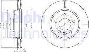 Delphi BG4343 - Jarrulevy inparts.fi