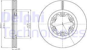 Delphi BG4319 - Jarrulevy inparts.fi