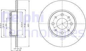 Delphi BG4312 - Jarrulevy inparts.fi