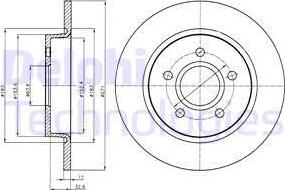 Delphi BG4386 - Jarrulevy inparts.fi