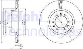 Delphi BG4339 - Jarrulevy inparts.fi