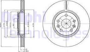 Delphi BG4338C - Jarrulevy inparts.fi