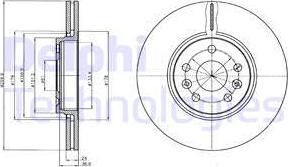 Delphi BG4338 - Jarrulevy inparts.fi