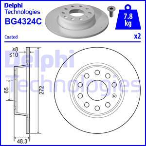 Delphi BG4324C-18B1 - Jarrulevy inparts.fi