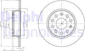 Delphi BG4324 - Jarrulevy inparts.fi