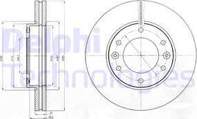 Delphi BG4296 - Jarrulevy inparts.fi