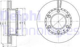 Delphi BG4297 - Jarrulevy inparts.fi