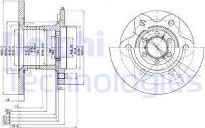 Delphi BG429 - Jarrulevy inparts.fi