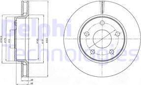 Delphi BG4259 - Jarrulevy inparts.fi