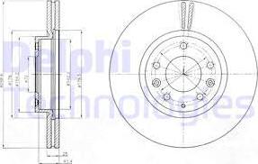 Delphi BG4255 - Jarrulevy inparts.fi