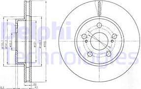 Delphi BG4269 - Jarrulevy inparts.fi