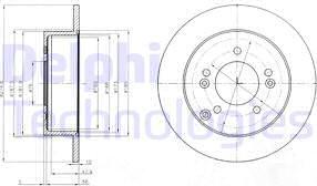 Delphi BG4260 - Jarrulevy inparts.fi