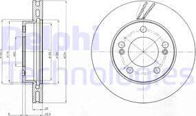 Delphi BG4206 - Jarrulevy inparts.fi