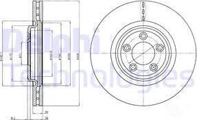 Delphi BG4203 - Jarrulevy inparts.fi