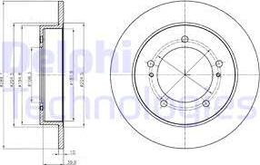 Delphi BG4289 - Jarrulevy inparts.fi