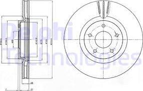 Delphi BG4231 - Jarrulevy inparts.fi